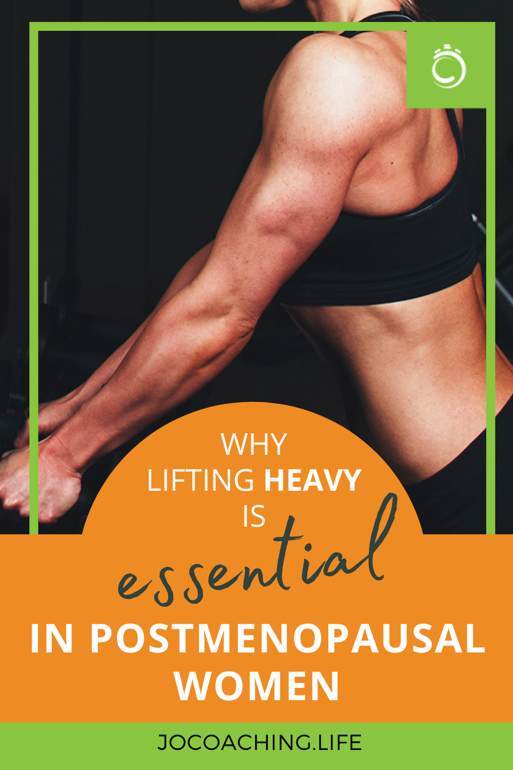 Joc Vip Academy Why Lifting Heavy Is Essential In Menopausal Women